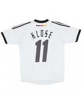 KLOSE #11 Retro Germany Home Jersey World Cup 2002