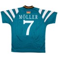 M&ouml;ller #7 Germany Retro Away Jersey Euro Cup 1996