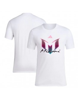 Inter Miami X Messi T-Shirt White 2023