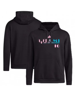 Inter Miami X Messi Hoodie Sweater Black 2023