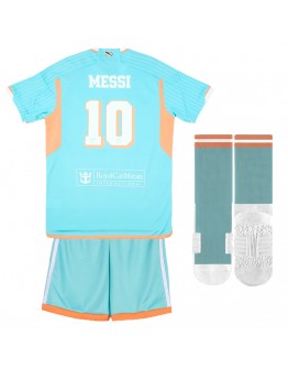 Messi #10 Kids Inter Miami CF Third Full Kit 2024