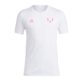 Inter Miami Messi Printing T-Shirt White 2023