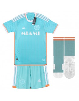 Kids Inter Miami CF Third Full Kit(Jersey+Shorts+Socks) 2024