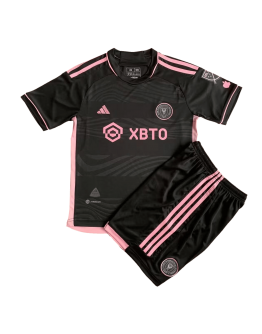 Kids Inter Miami Away Jersey Kit 2023