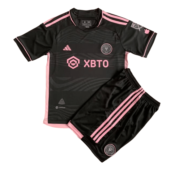 Kids Inter Miami Away Jersey Kit 2023