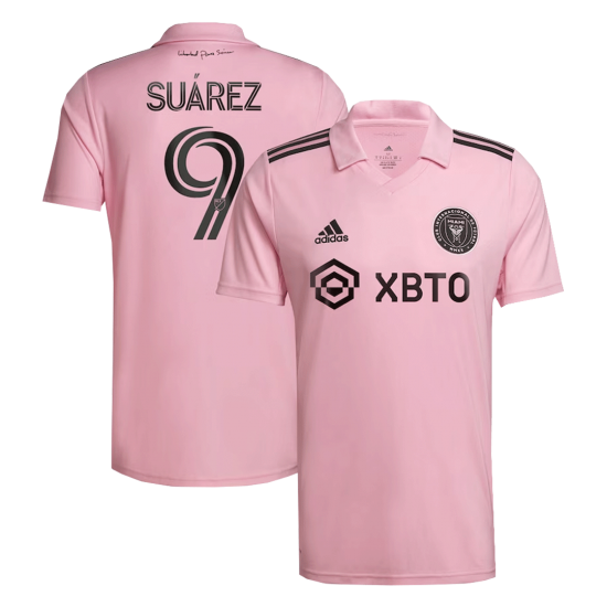 [Super Replica] SU&Aacute;REZ #9 Inter Miami Home Jersey 2022