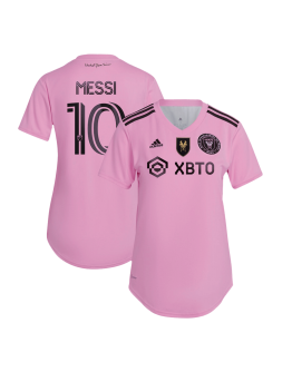 Women's MESSI #10 Inter Miami &quot;Messi GOAT&quot; Home Jersey 2022