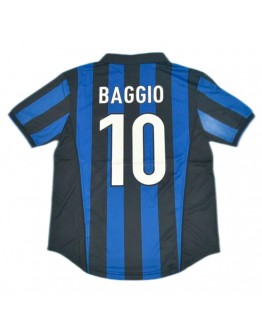 BAGGIO #10 Retro Inter Milan Home Jersey 1998/99