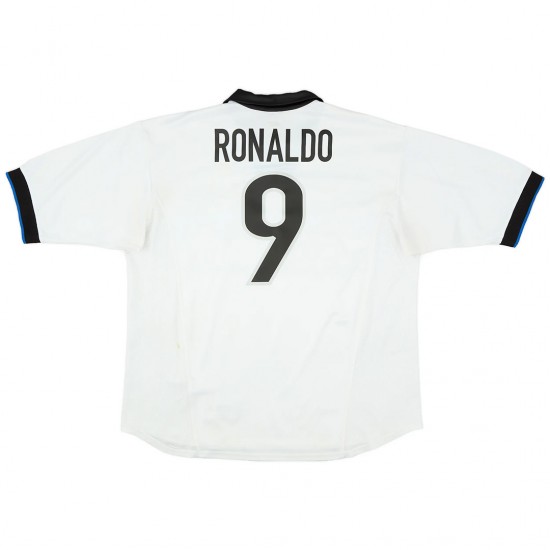 RONALDO #9 Retro Inter Milan Away Jersey 1998/99