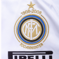 Figo #7 Retro Inter Milan 100th Anniversary Away Jersey 2007/08