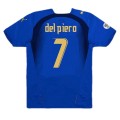 Del Piero #7 Italy Retro Home Jersey World Cup 2006