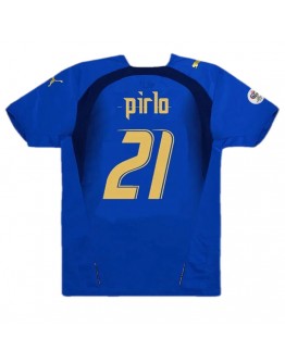 PIRLO #21 Italy Retro Home Jersey World Cup 2006