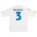 Maldini #3 Italy Retro Jersey Away Euro Cup 2000