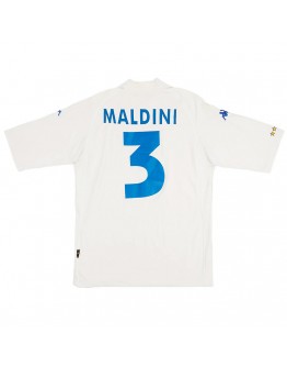 Maldini #3 Italy Retro Jersey Away Euro Cup 2000