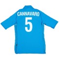 CANNAVARO #5 Retro Italy Home Jersey World Cup 2002