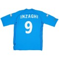 INZAGHI #9 Retro Italy Home Jersey World Cup 2002