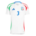 [Super Replica] DIMARCO #3 Italy Away Jersey Euro 2024