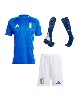 [Super Replica] Italy Home Whole Kit(Jersey+Shorts+Socks) Euro 2024