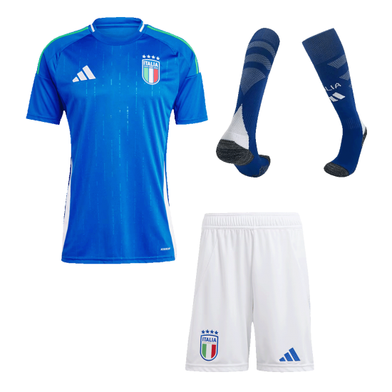 [Super Replica] Italy Home Whole Kit(Jersey+Shorts+Socks) Euro 2024