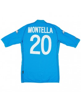 MONTELLA #20 Retro Italy Home Jersey World Cup 2002