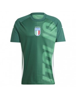 Italy Pre-Match Jersey Green Euro 2024