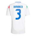 [Super Replica] DIMARCO #3 Italy Away Jersey Euro 2024