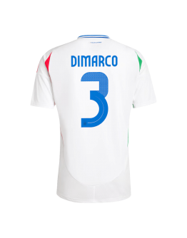 [Super Replica] DIMARCO #3 Italy Away Jersey Euro 2024