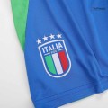 Kids Italy Away Full Jersey Kit Euro 2024