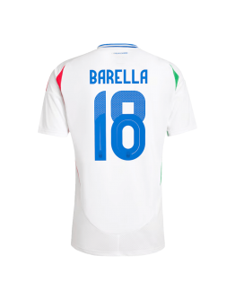 [Super Replica] BARELLA #18 Italy Away Jersey Euro 2024