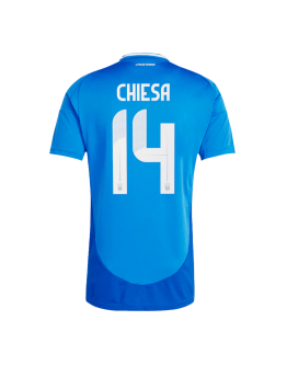 [Super Replica] CHIESA #14 Italy Home Jersey Euro 2024