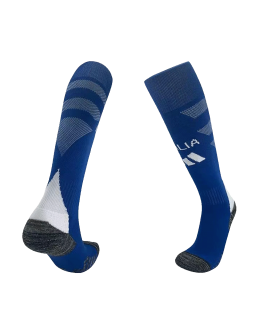 Kids Italy Home Soccer Socks 2024