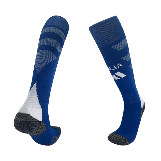 Kids Italy Home Soccer Socks 2024