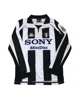 Retro Juventus Home Long Sleeve Jersey 1997/98