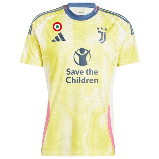 Juventus Away Save Children Sponsor Jersey 2024/25