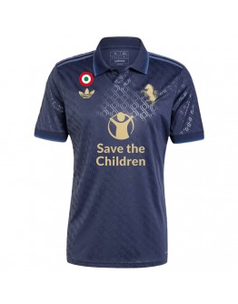 Juventus Third Save Children Sponsor Jersey 2024/25