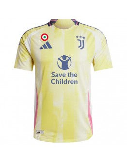 Juventus Away Save Children Sponsor Jersey Player Version 2024/25