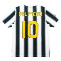 Del Piero #10 Retro Juventus Home Jersey 2011/12