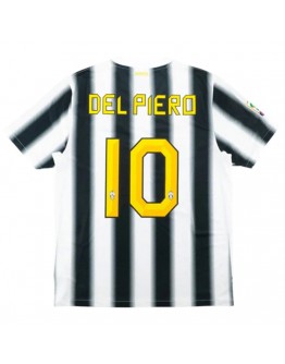 Del Piero #10 Retro Juventus Home Jersey 2011/12