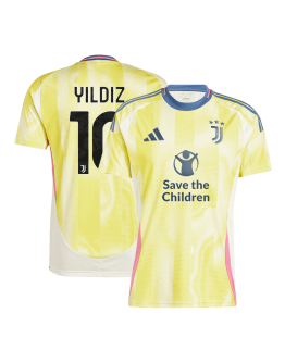 YILDIZ #10 Juventus Away Save The Children Jersey 2024/25