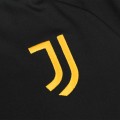 Kids Juventus Zipper Sweatshirt Kit(Top+Pants) Black 2023/24