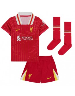 Kids Liverpool Home Full Jersey Kit 2024/25