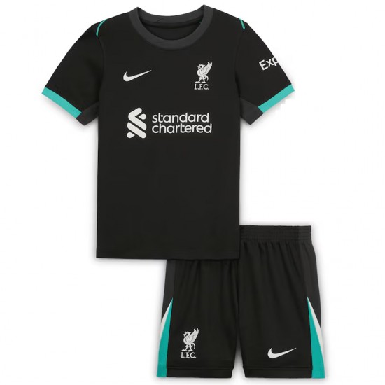 Kids Liverpool Away Jersey Kit 2024/25