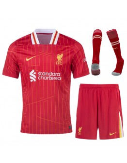 [Super Replica] Liverpool Home Full Kit Jersey+Shorts+Socks 2024/25