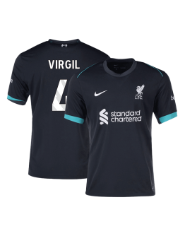 VIRGIL #4 Liverpool Away Jersey 2024/25