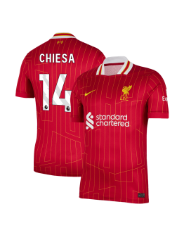 [Super Replica] CHIESA #14 Liverpool Home Jersey 2024/25