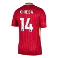 [Super Replica] CHIESA #14 Liverpool Home Jersey 2024/25