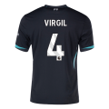 VIRGIL #4 Liverpool Away Jersey 2024/25