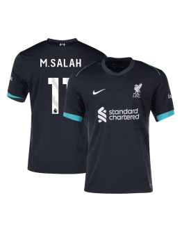 M.SALAH #11 Liverpool Away Jersey 2024/25