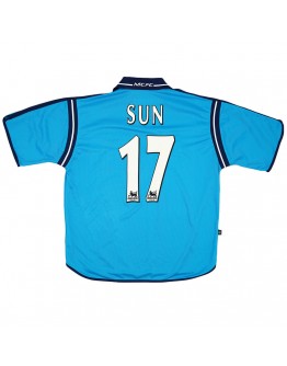 Sun #17 Manchester City Retro Home Jersey 2002/03