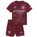 Kids Manchester City Third Full Kit Jersey+Shorts+Socks 2024/25